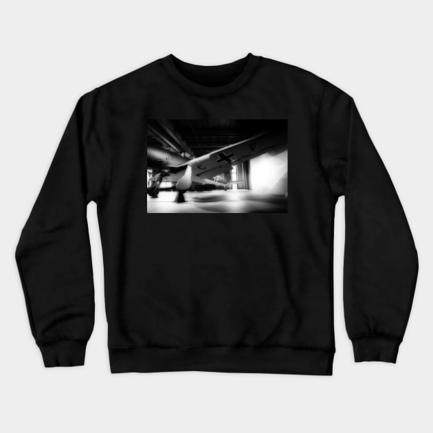 German Aircraft Crewneck Sweatshirt by hottehue